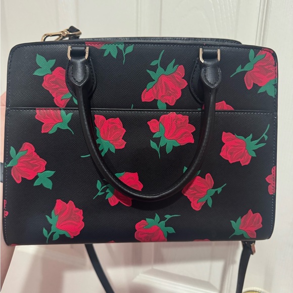 NWOT Kate Spade Madison Rose Toss Printed Medium Satchel - Picture 10 of 10